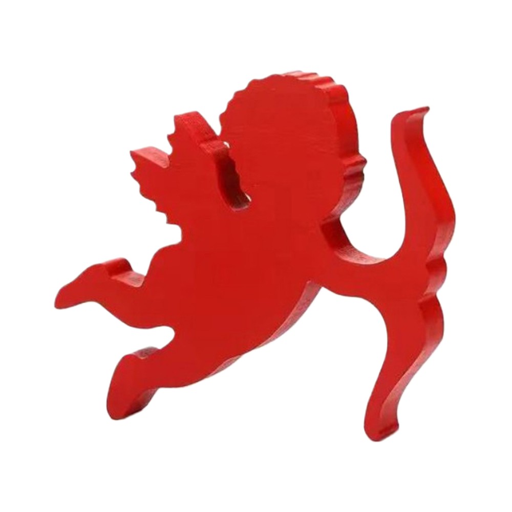 Valentine Wooden Block Valentine's Day Wooden Decor Figurines