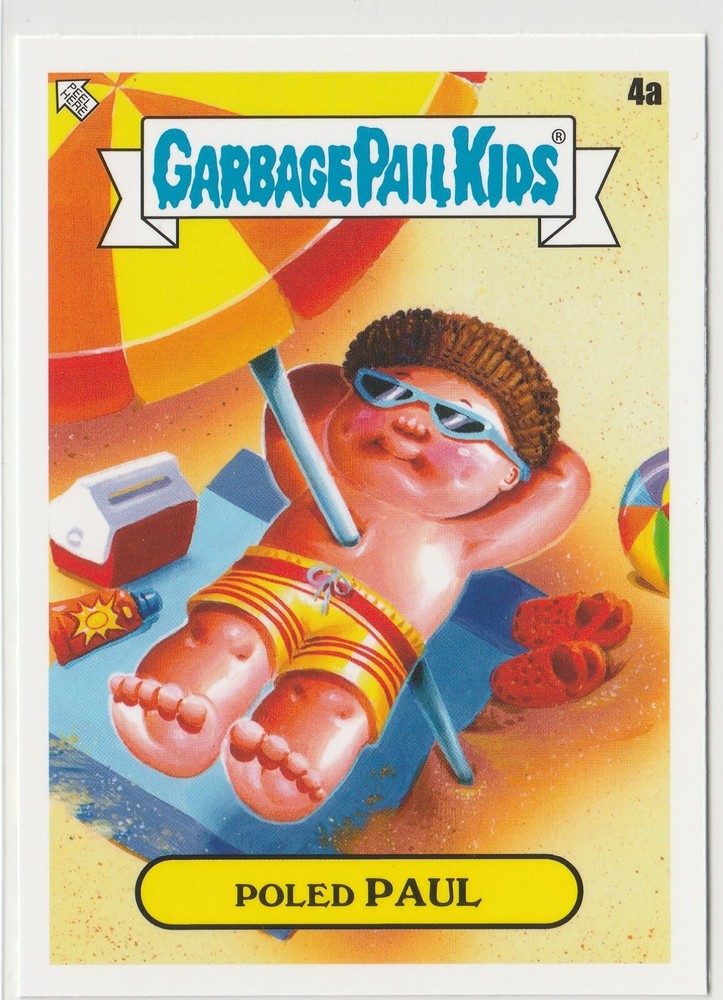 Poled Paul 4a Garbage Pail Kids GPK 2021 Vacation Series Card