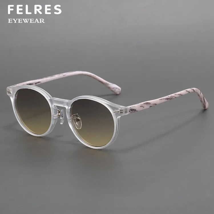 Retro Unisex Oval Sunglasses UV Protection for Driving & Outdoor Fashion