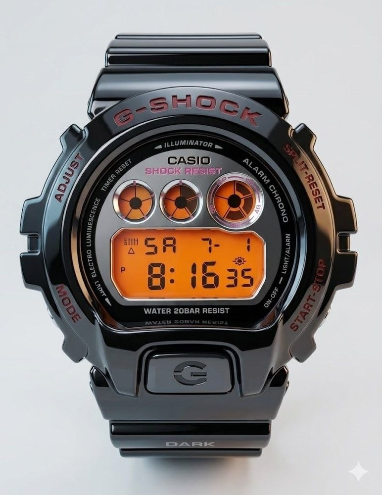 G-Shock DW6900 Men Watchs Exclusive Design Rare Darth Vader Star Wars Style Rare
