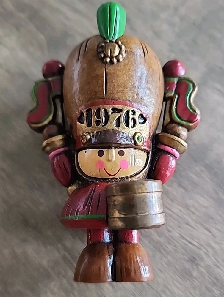1976 Hallmark Yesteryears Little Drummer Boy Christmas Ornament with Original Box  
