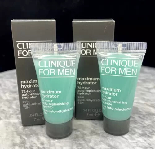 Clinique For Men Maximum Hydrator 72-hour Autoreplenishing Hydrator .24 oz lot 2