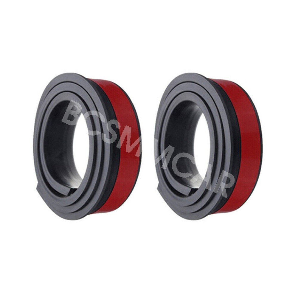 Car Wheel Eyebrow Arch Protector Trim Rubber Fender Flares Moulding Trim 59in