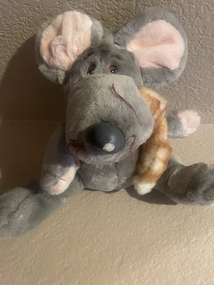 Vintage 1980’s RUSS Berrie Sweet Revenge 14” Plush Mouse Rat! RARE! NICE 7551