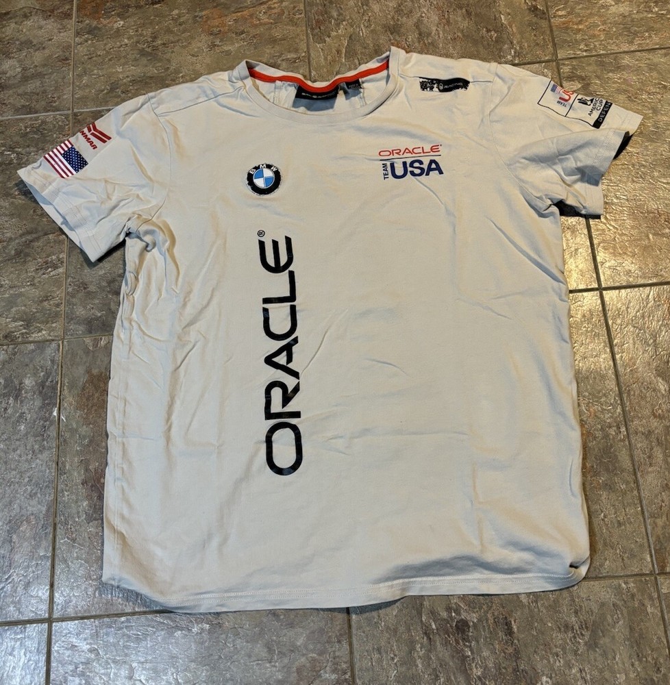 Sail Racing Oracle Tee Women’s Large Grey America’s Cup Team USA