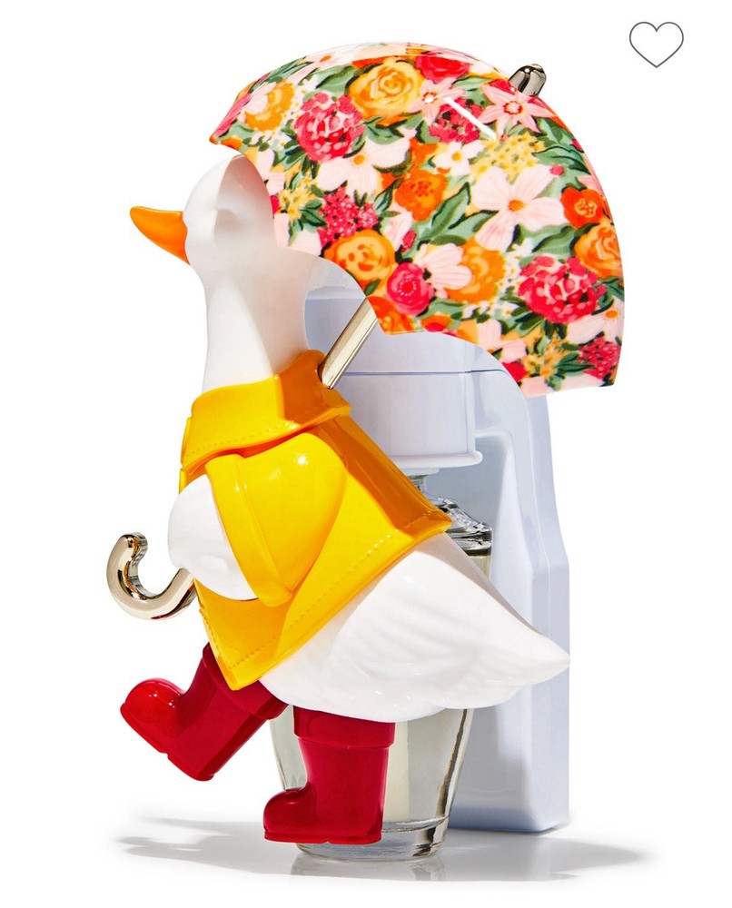 Duck Silly Goose Umbrella Wallflower Plug In Bath & Body Works NEW