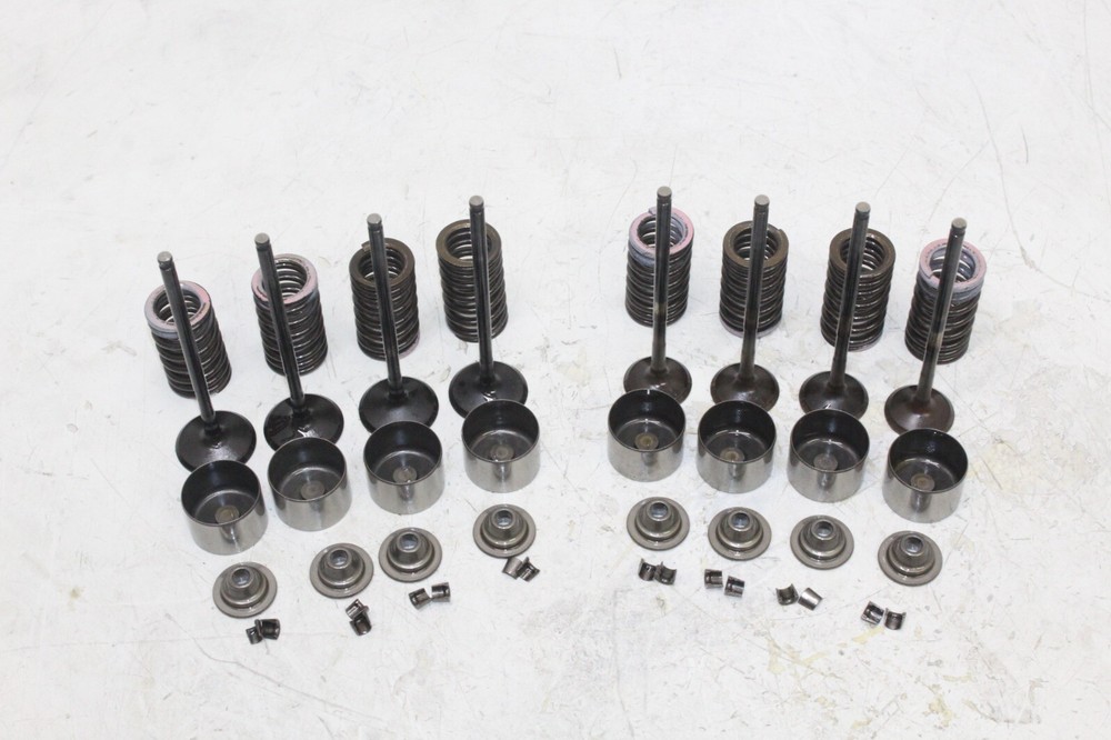 2023 YAMAHA YZF R3 OEM EXHAUST VALVE SPRING ADJUSTING PADS VALVE COTTERS SET