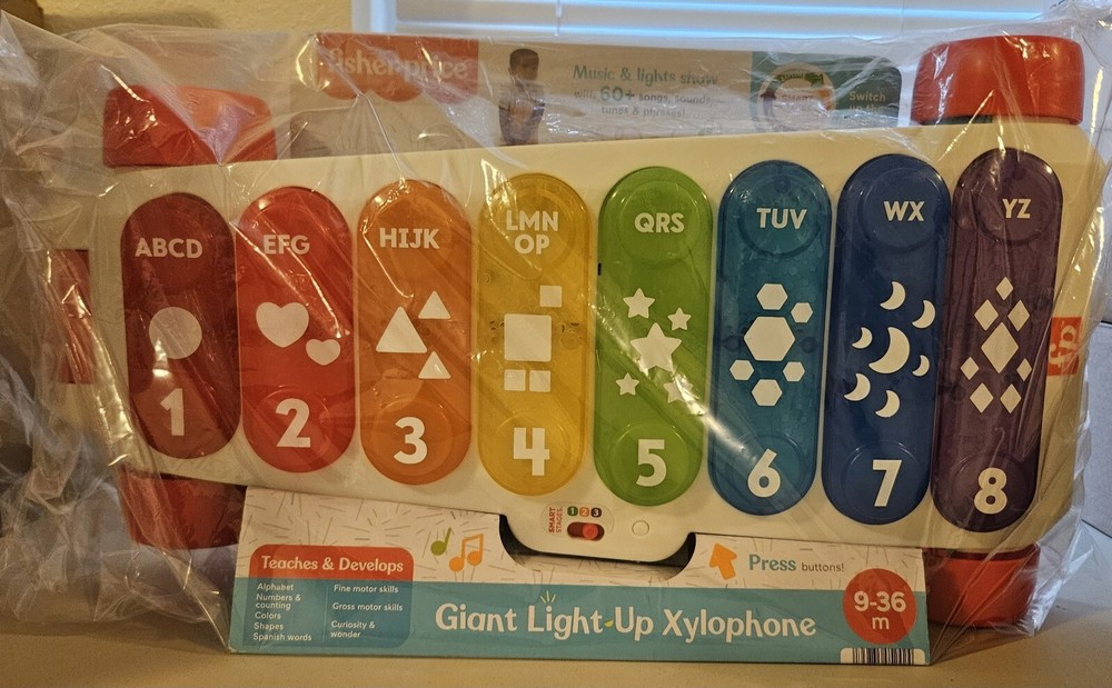 Fisher Price Giant Light Up Xylophone, 9-36 Months