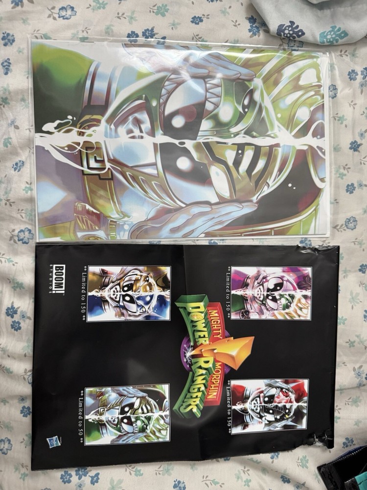 2024 SDCC Exclusive BOOM MMPR #122 Green/White Ranger Limited To 50