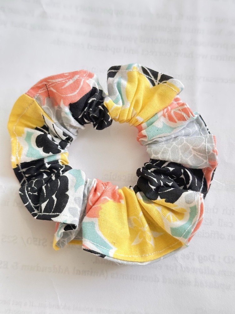 Handmade  Flowers Hair Scrunchies
