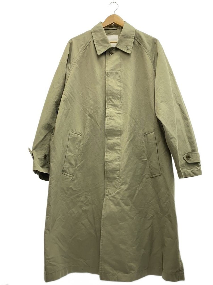 Steel Collar Coat/M/Cotton/Khk/214-1590 3398