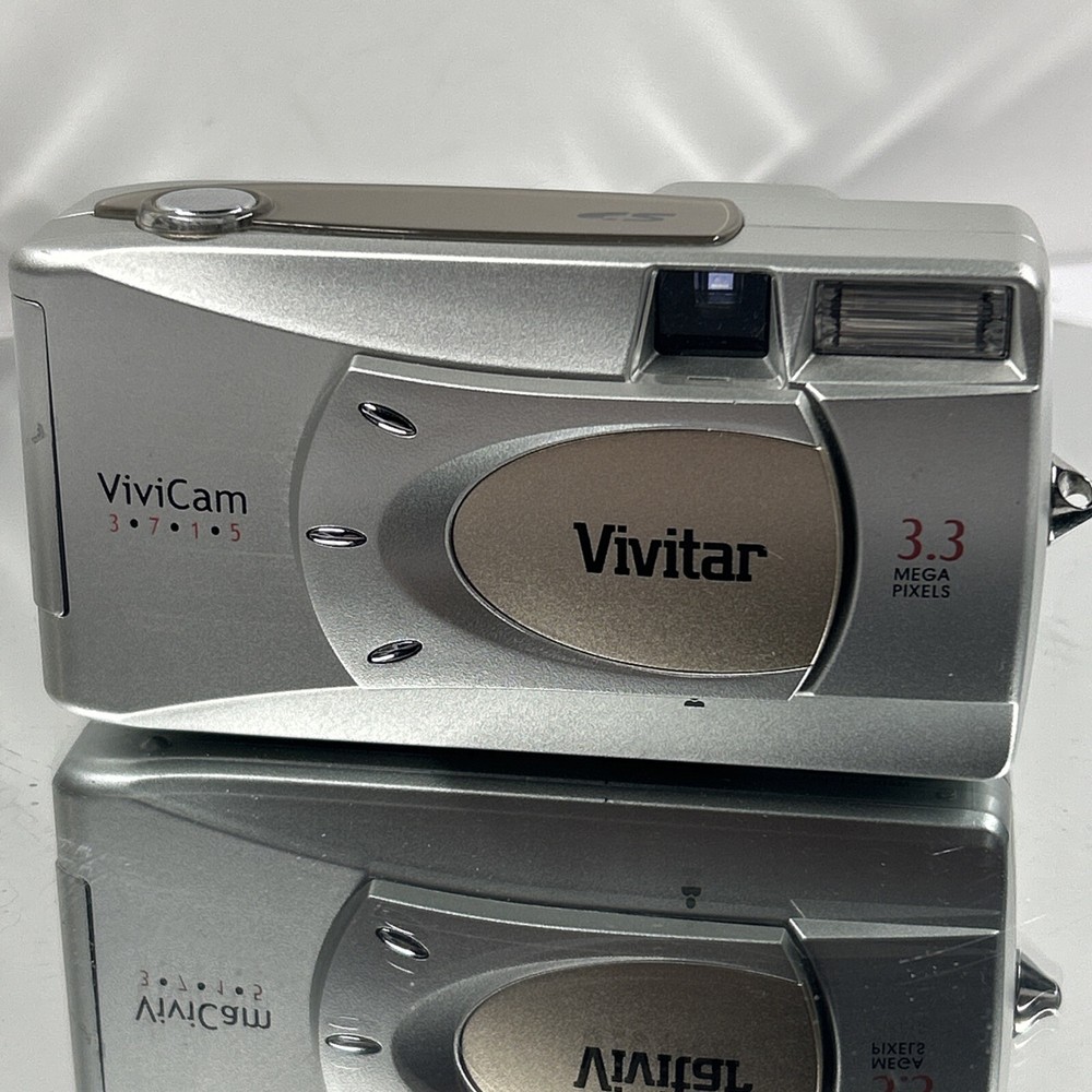 Vivitar Vivicam 3715 3.3 Megapixel Digital Camera Not Tested Needs Battery