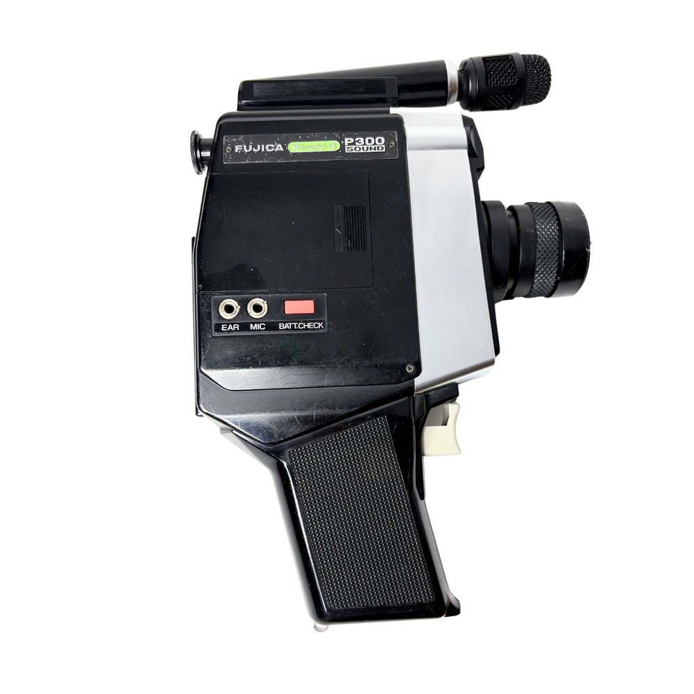 Vintage Fujica P300 Single-8 Film Camera Tested Working Japan Import