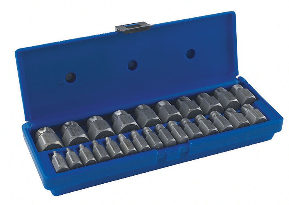 IRWIN 25-Piece Hex Head Multi-Spline Screw Extractor Set 53227 Sc704