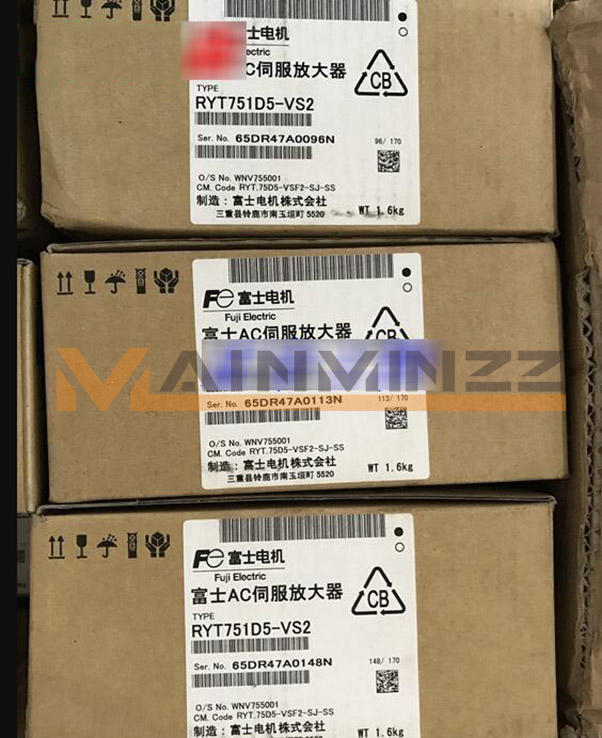 One New FUJI AC Servo Amp RYT751D5-VS2