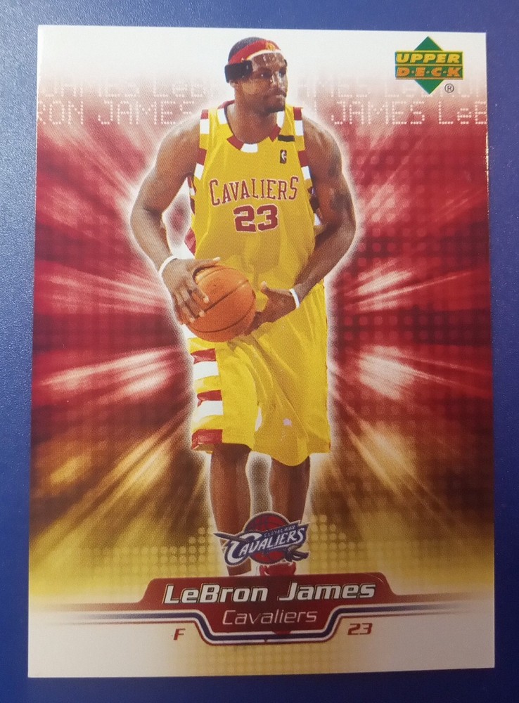 2005-06 Upper Deck Lebron James Factory Set LeBron James #LBJ-15 Cavs Lakers