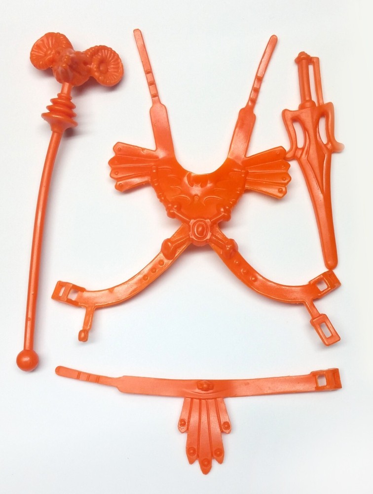 MOTU Masters Universe Vintage Leo Faker Armor Belt Staff Sword Reproduction Pre-Sale