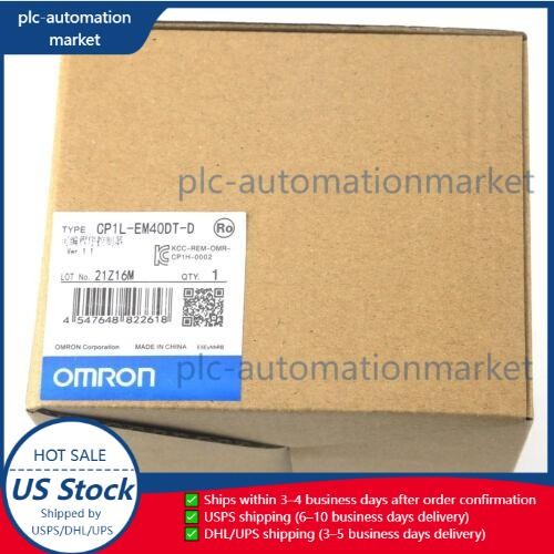 New Omron CP1L-EM40DT-D PLC Module CP1LEM40DTD In Box Fast Shipping
