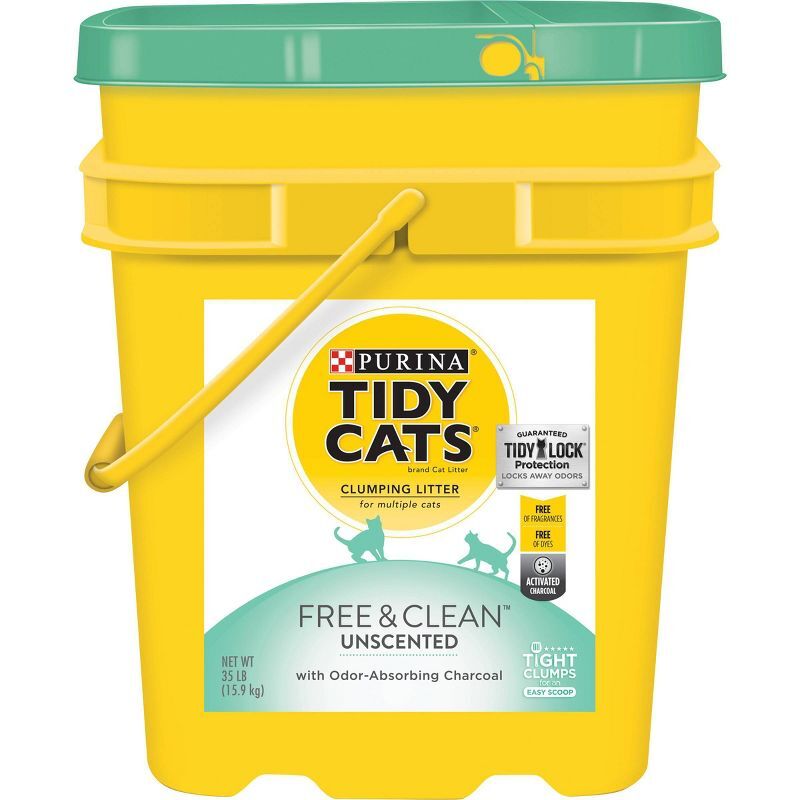 Purina Tidy Cats Free & Clean Unscented Clumping Scoop Cat & Kitty Litter
