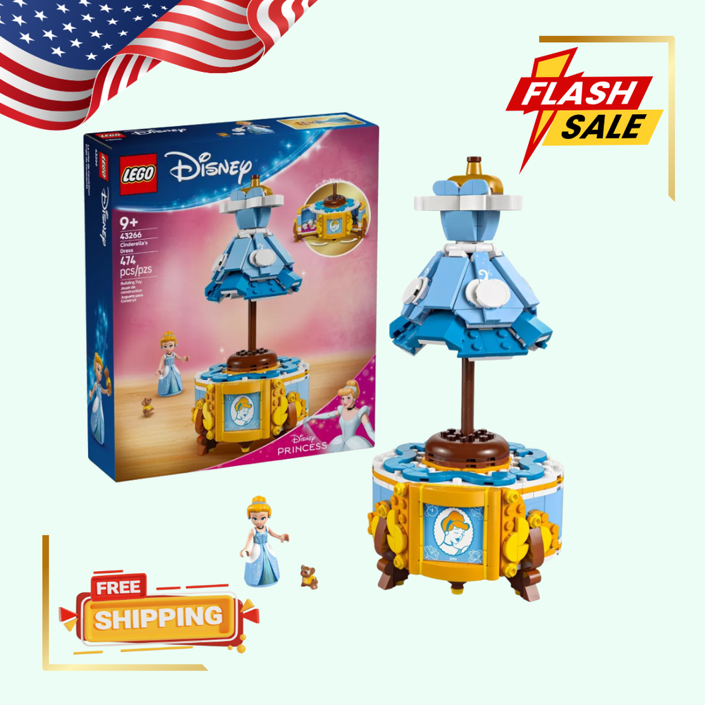 [FASH SALE] LEGO Disney Princess Cinderella’s Dress Building Toy – 43266-image