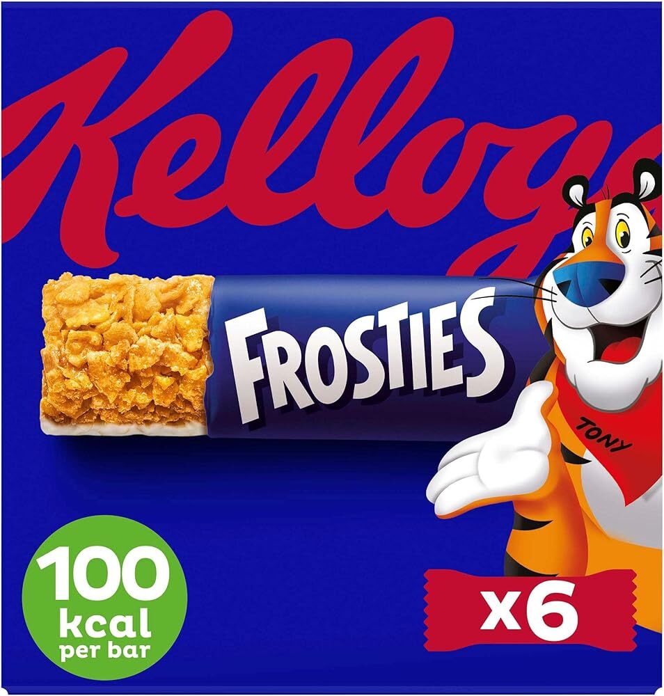 Kelloggs Frosties Cereal Bars 6 Pack 150g