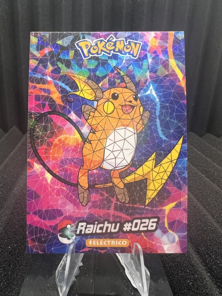 Raichu 26 Cracked Ice Holo Crystal Collection 2024 Pokemon Card