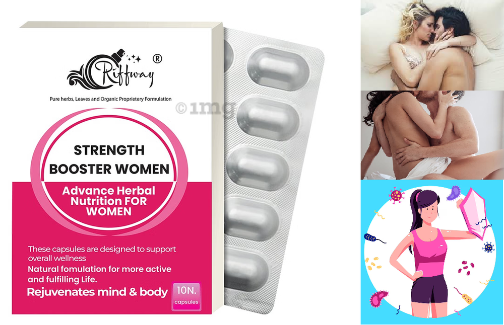 Herbal Strength Booster Women Capsule For Energy and Support immune System 10-C
