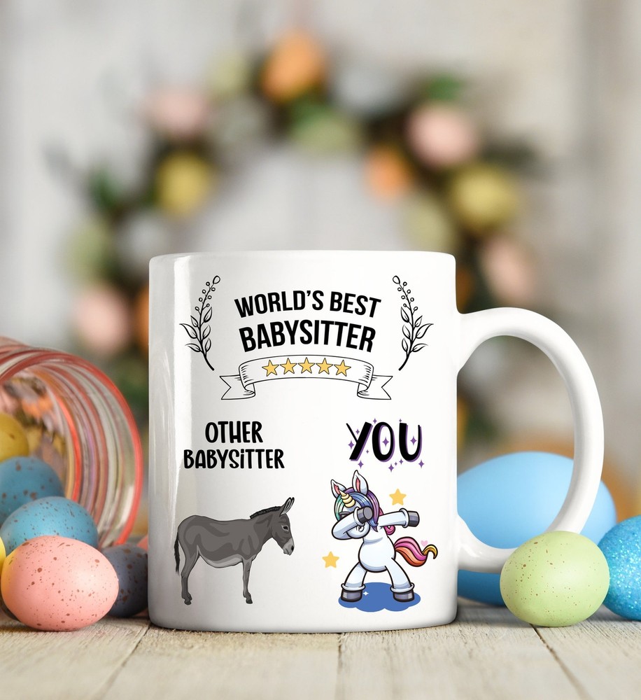Babysitter Gift Babysitter Mug Babysitter Coffee Cup Birthday Gift Christmas Gif