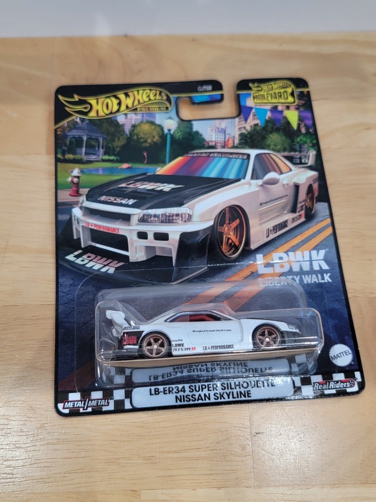 Hot Wheels Premium Boulevard LB-ER34 Super Silhouette Nissan Skyline Unnumbered