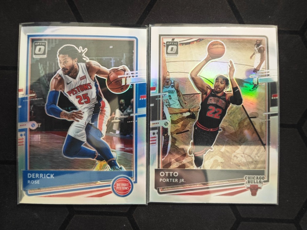 2020-21 Panini Donruss Optic Basketball Silver Prizm Lot X2 -3