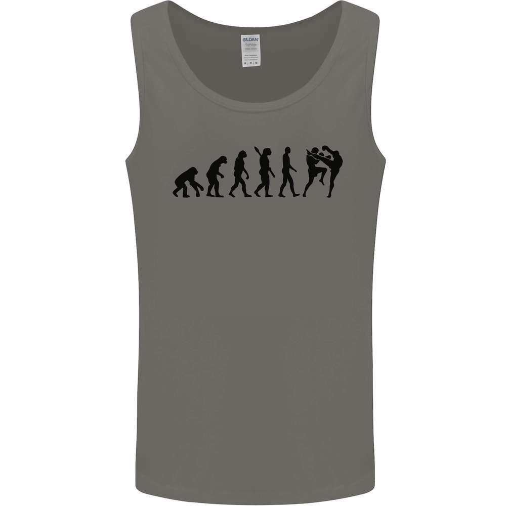 Muay Thai Evolution Contact Martial Arts MMA Mens Vest Tank Top