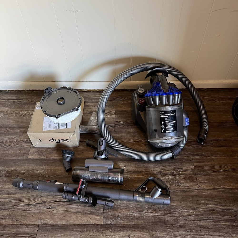 Dyson DC39 Vacuum Blue Bundle With New Hepa Filter/ Filter/ Attachments Included