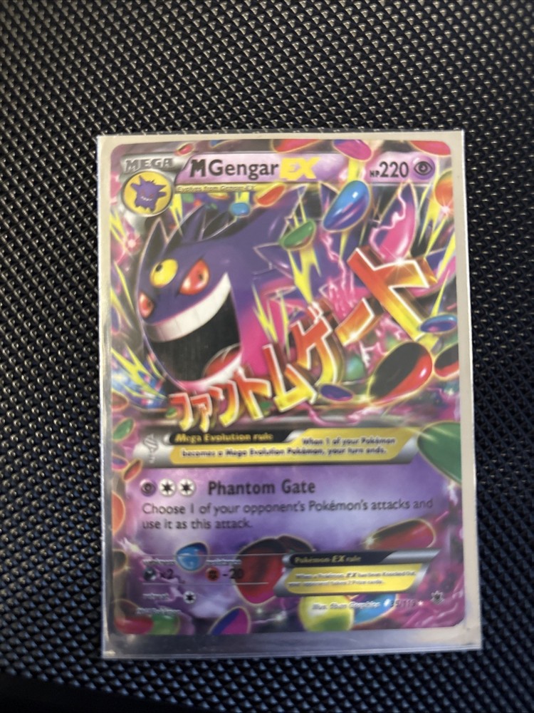 M Gengar EX 35/119 Holo Pokemon Card XY Phantom Forces