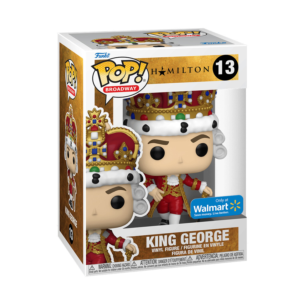 Funko Pop! Vinyl: King George (Red) - Walmart (Exclusive) #13