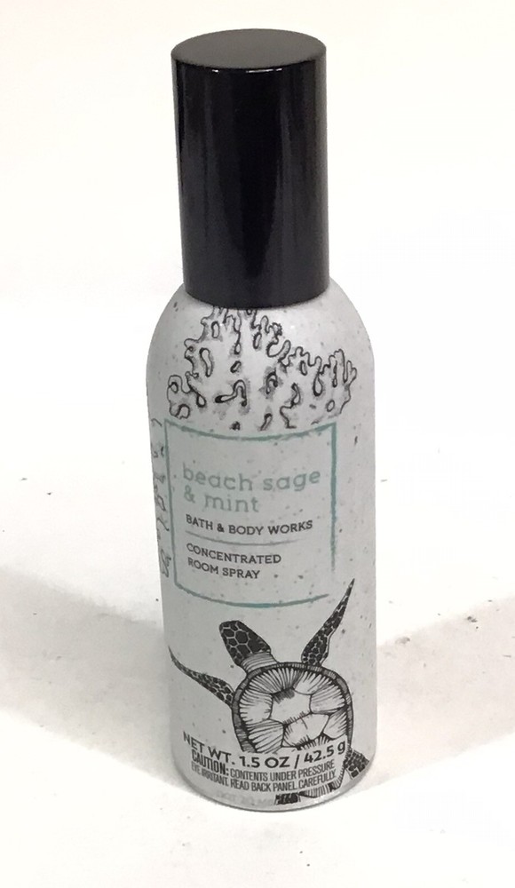 Bath & Body Works Beach Sage & Mint Room Spray 1.5 Oz Fresh New Scent