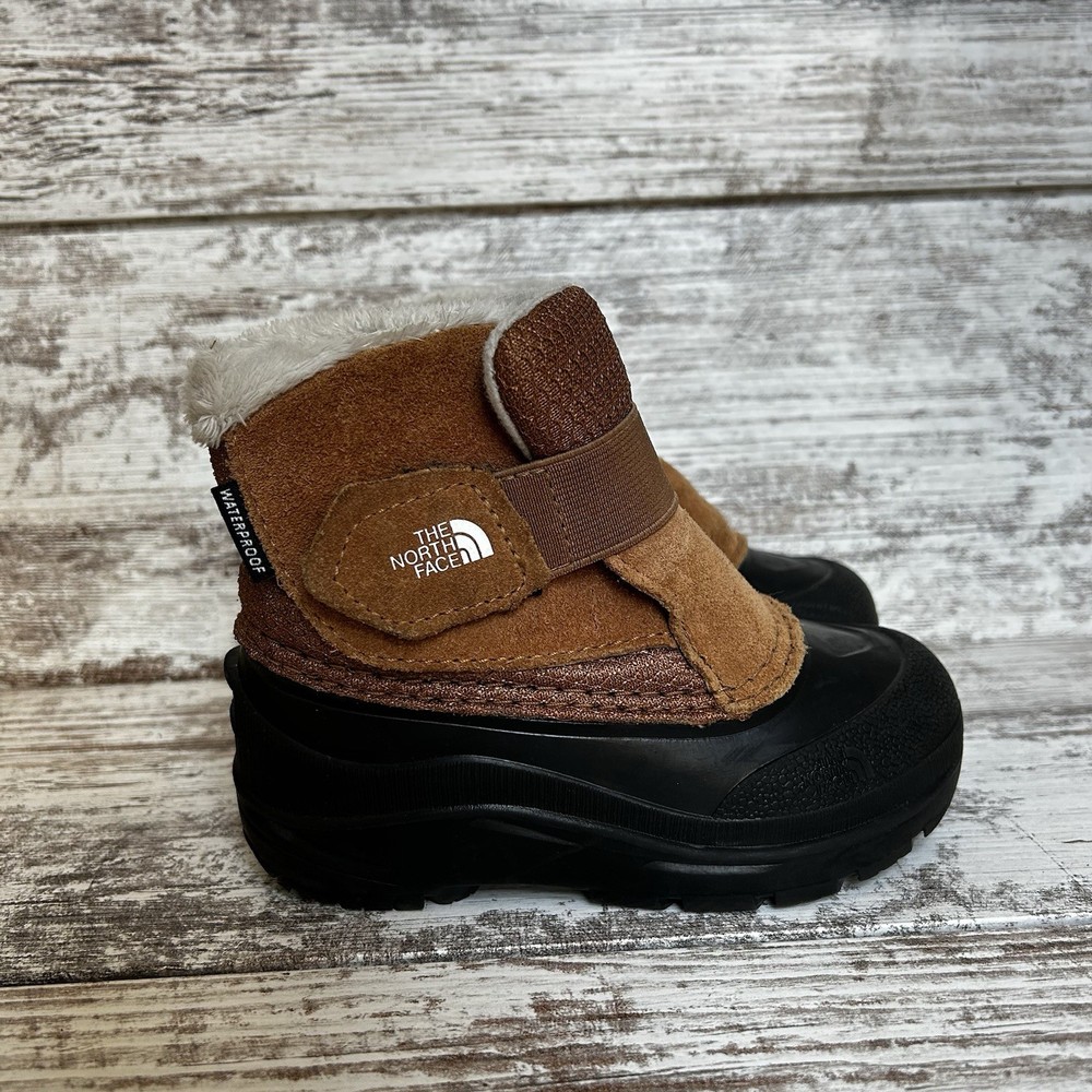 North Face Alpenglow 2 Toddler Snow Hiking Boots Size 9 Excellent Condition