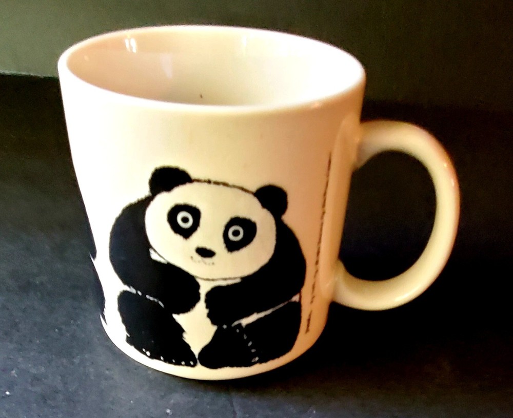 Vintage Taylor & Ng Dooda Panda Bear Mug 1984 San Francisco