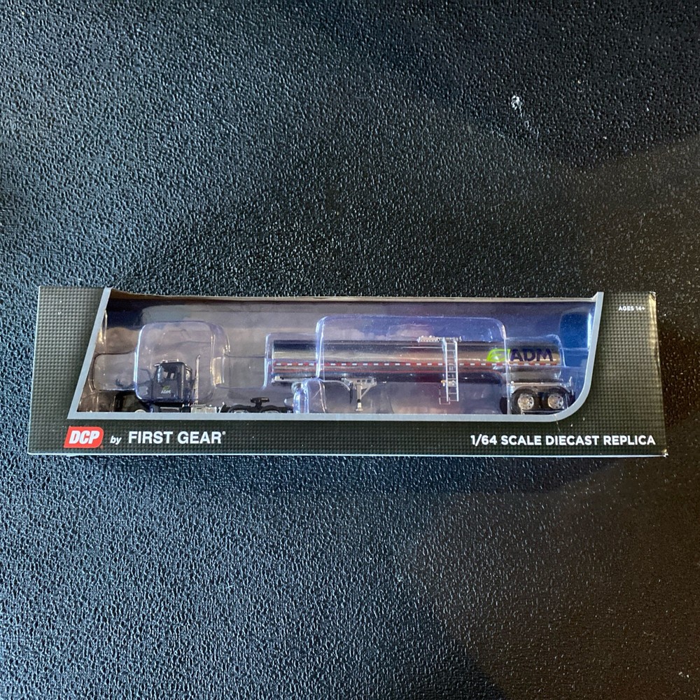 DCP by First Gear 60-1319 ADM Mack Anthem Day Cab & Sanitary Tanker Trailer
