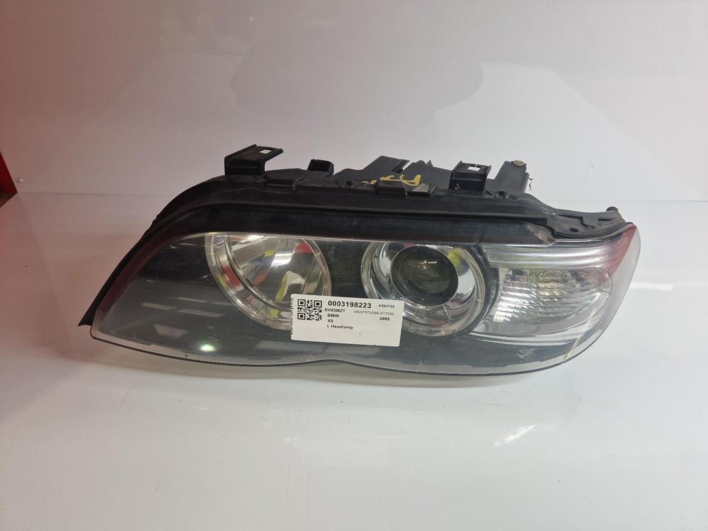 BMW X5 E53 2005 LEFT HEADLIGHT HEADLAMP PASSENGER SIDE 63127164445