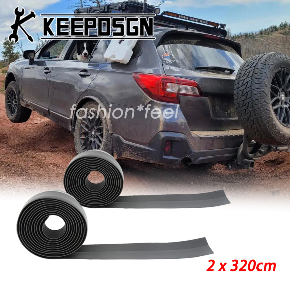 Car SUV 2‘’ Flexible Extend Wheel Fender Flares Protect Mud for Subaru Outback
