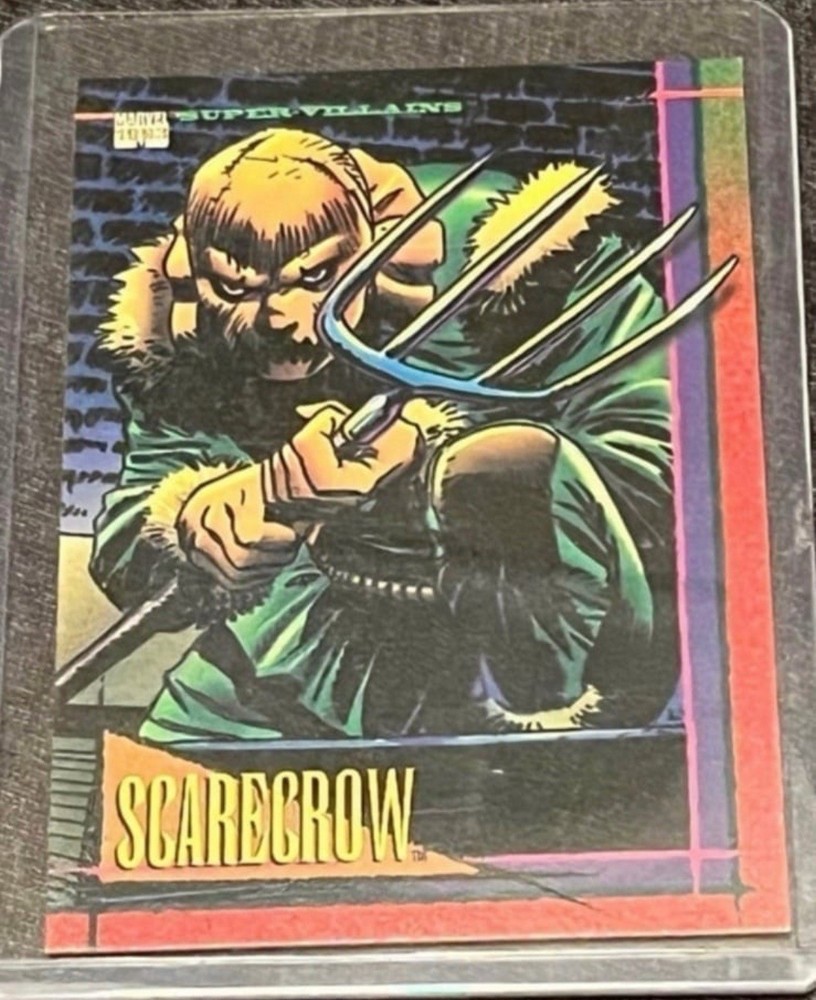1993 Skybox Marvel Super Heroes Scarecrow Card #90 NM