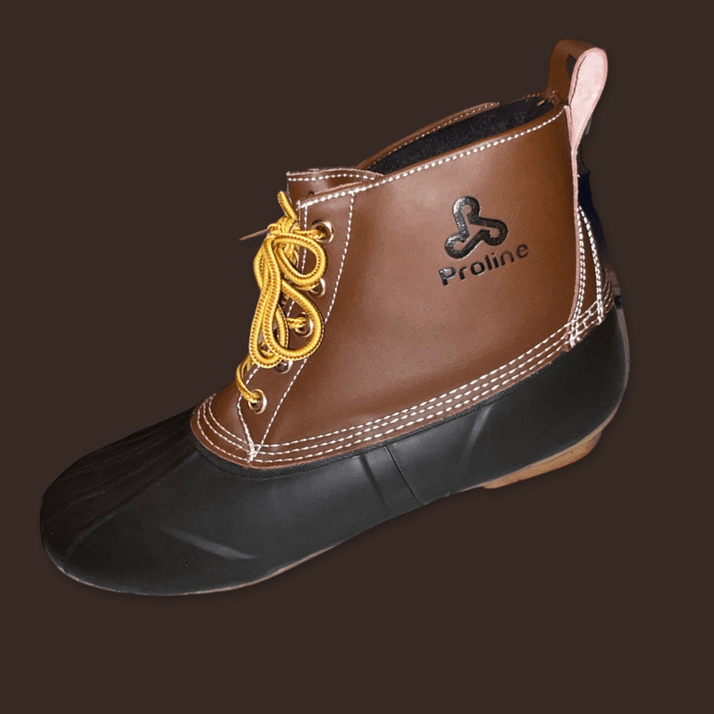 PROLINE THINSULATE 200 Gram Brown Leather Front Tie Ankle Winter Boots Size 12