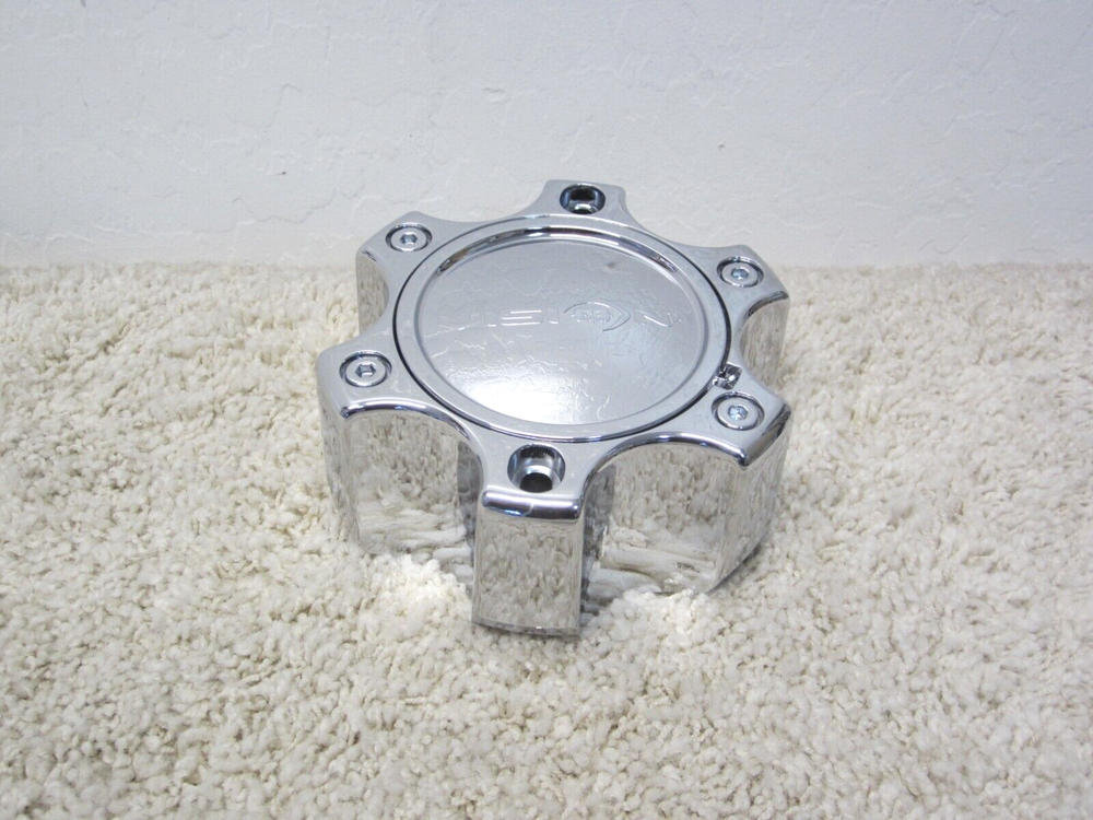 VISION C372-6CDOC CUSTOM ALLOY WHEEL BOLT ON CHROME CENTER CAP #2F-12