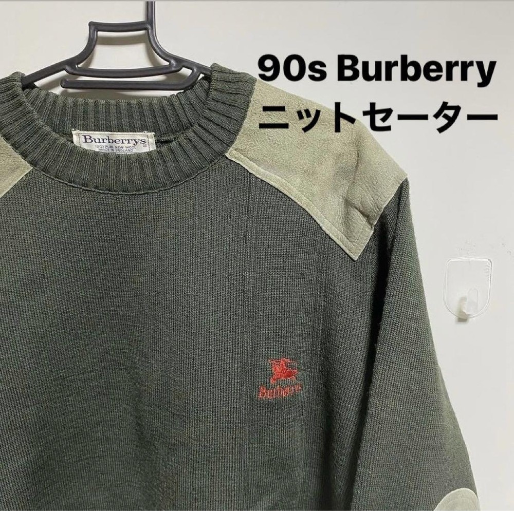 Burberry knit sweater Men's Fashion from Japan