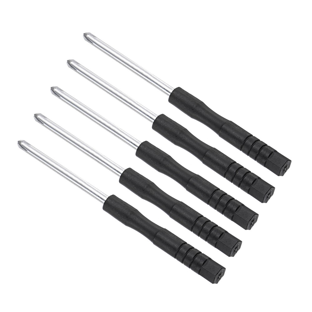 5pcs 3.0mm Phillips Screwdriver Set with Anti-Slip Handle 80mm