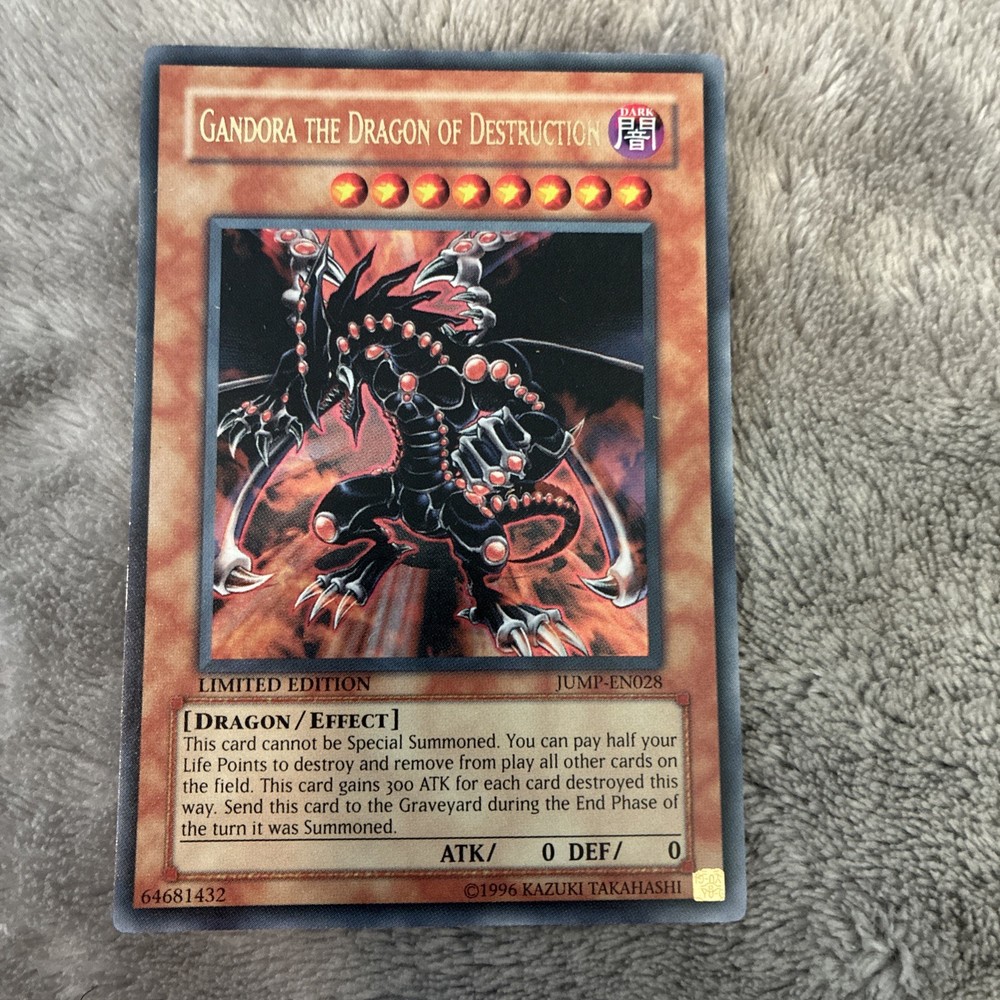 YuGiOh Gandora Dragon of Destruction JUMP-EN028 NM New