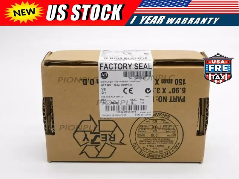 New Factory Sealed AB 1761-L16BWB   MicroLogix 1000 Controller 1761L16BWB