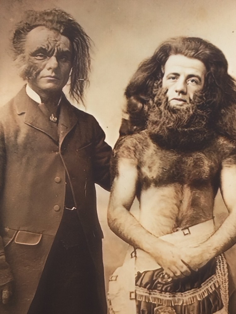 VINTAGE - NEGATIVE -   CIRCUS SHOW - HORROR - FREAK #4