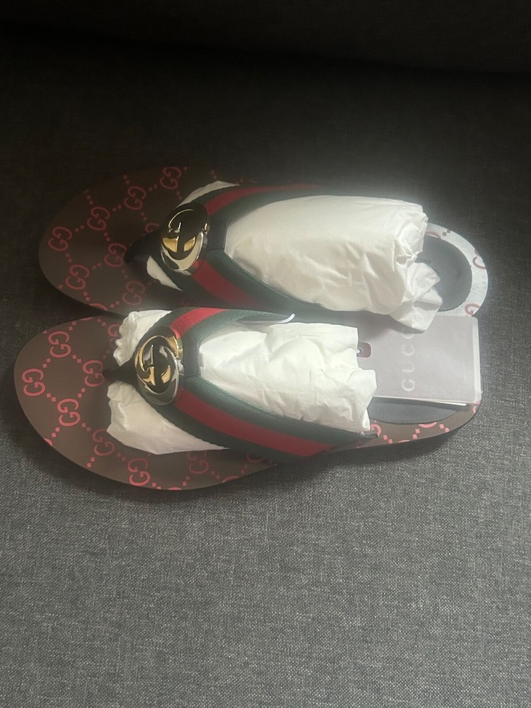 Women's Gucci Sandals Size 10 New Luxury Designer