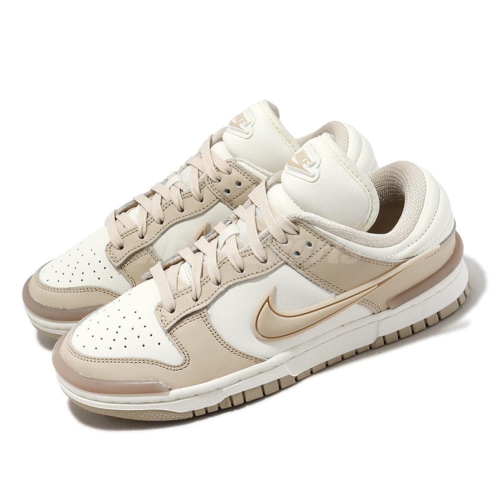 Nike Wmns Dunk Low Twist Sail Sanddrift Women Casual Shoes Sneakers DZ2794-102
